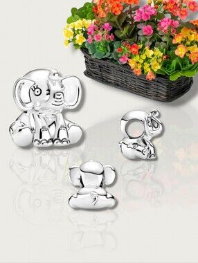 PANDORA Sterling Silver Ellie The Elephant Charm